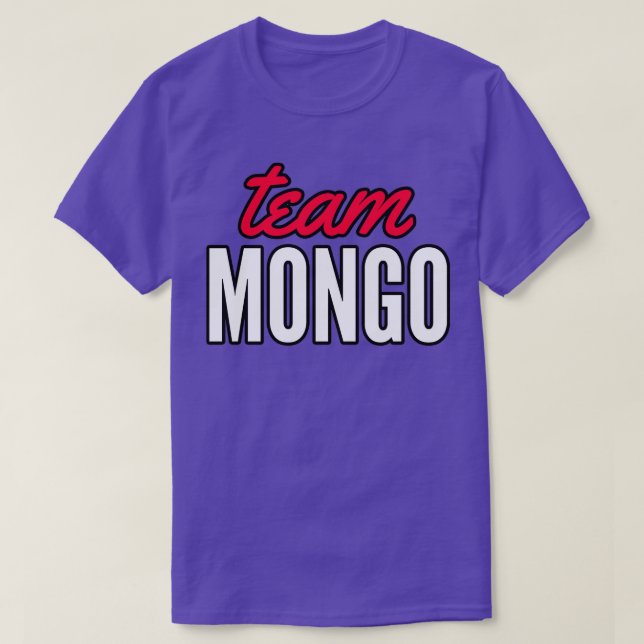 Team Mongo T Shirt (Design framsida)