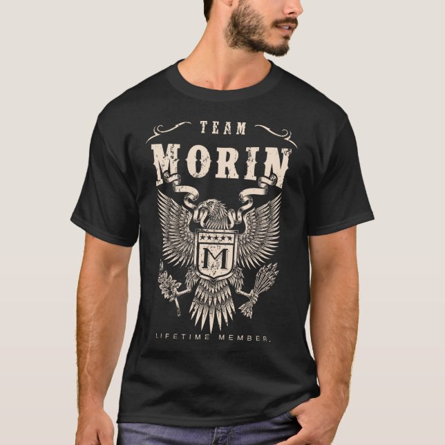 TEAM MORIN Livstid medlem. T Shirt (Framsida)