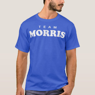 Team Morris Personlig Efternamn Bride Groom Famil T Shirt