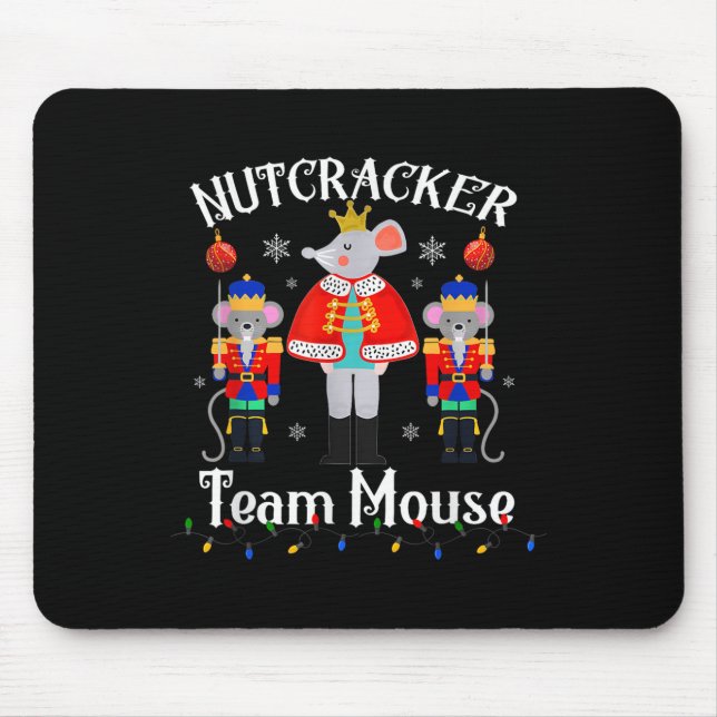Team Mouse Nutcracker Christmas Dance Funny Soldie Musmatta (Framsidan)