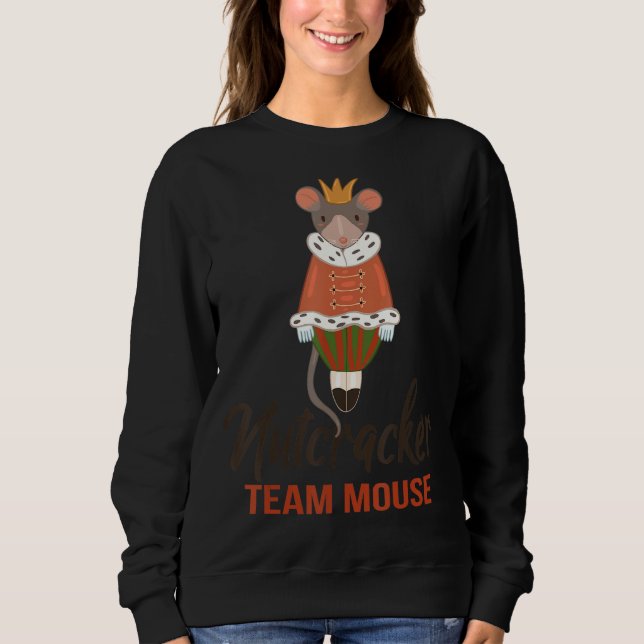 Team Mouse Nutcracker jul Dance Funny Soldi T Shirt (Framsida)
