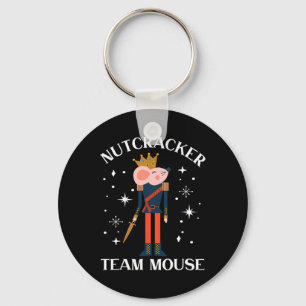 Team Mouse Nutcracker Roligt Soldat, juldansare Nyckelring