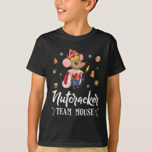 Team Mouse Nutcracker Roligt Soldat, juldansare T Shirt
