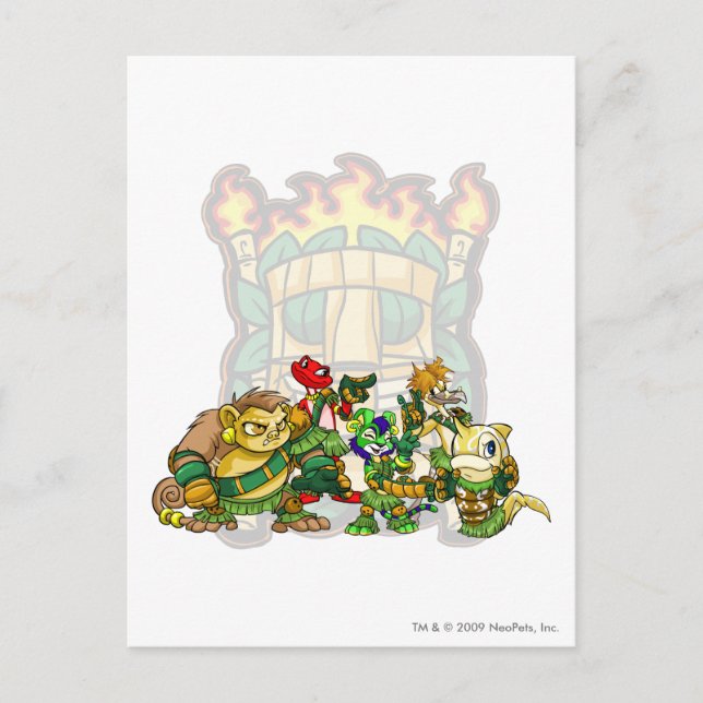 Team Mysterögruppen Vykort (Framsida)