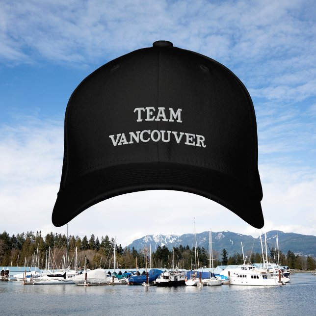 Team Namn Broderad Keps (Team Name Embroidered Baseball Cap)
