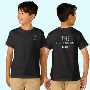 Team Namn Family Sports Party Gameswear T Shirt