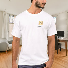 Team namn logotyp företag t shirt