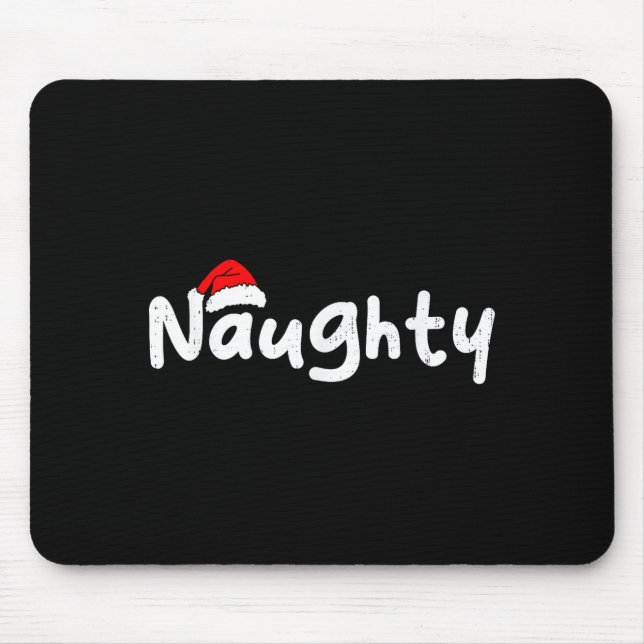 Team Naughty Funny Christmas Couple Matching Team  Musmatta (Framsidan)
