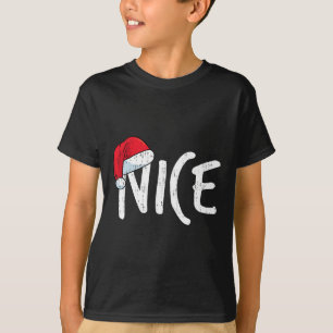 Team Naughty Nice-kul matchande jul-Par T Shirt
