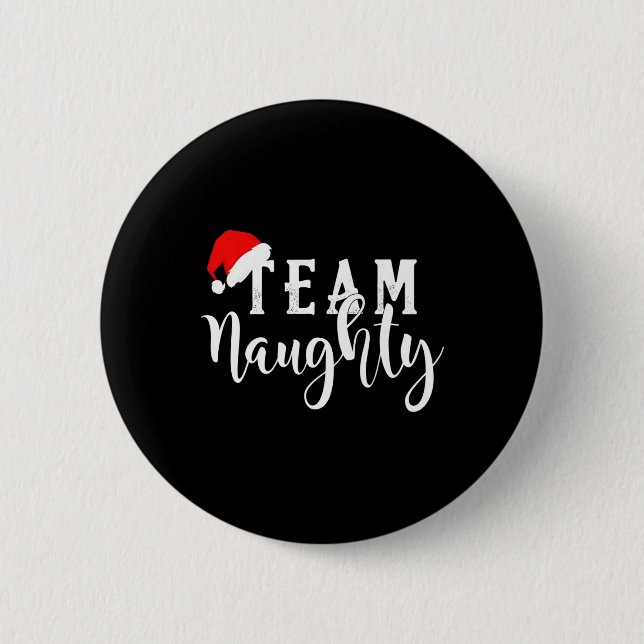 Team Naughty - Team Nice-fina julparet Morsa Knapp (Framsida)