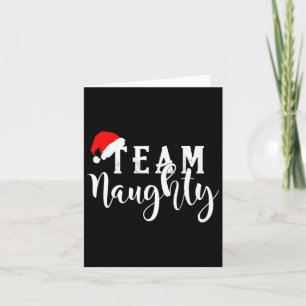 Team Naughty - Team Nice-fina julparet Morsa Kort