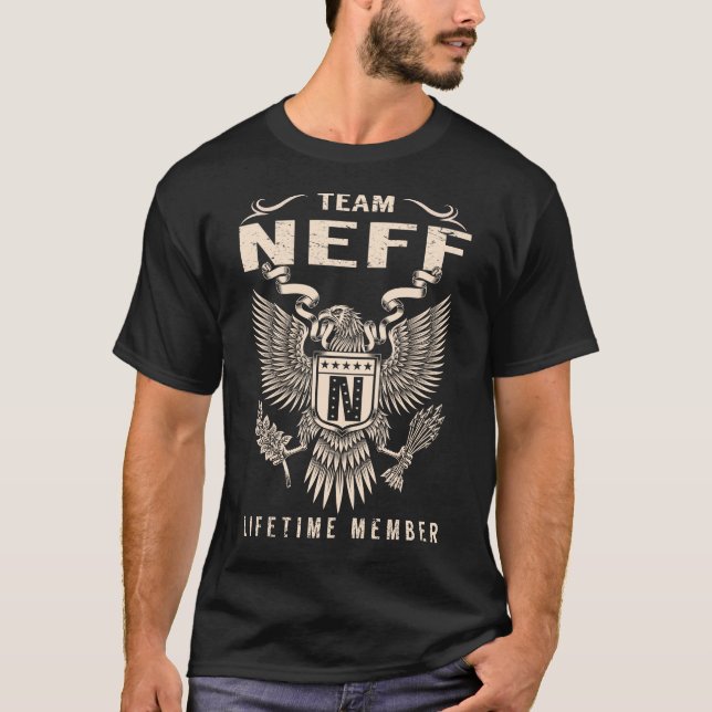 Team NEFF-livstidsmedlem T Shirt (Framsida)