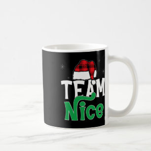 Team Nice Naughty Play Julafton Pjs 2024 Lustigt p Kaffemugg