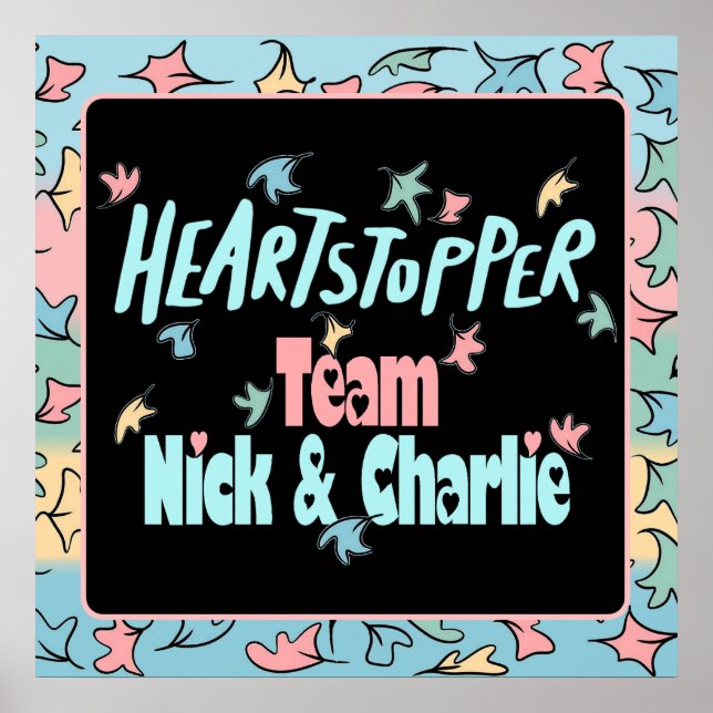 Team Nick och Charlie Poster (Framsidan)