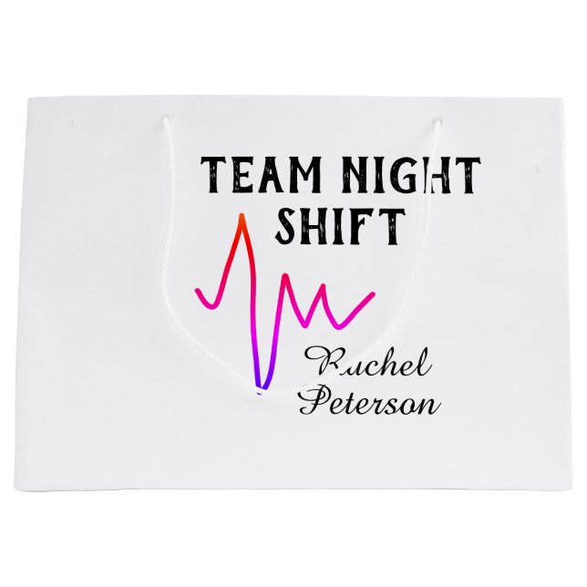 Team night shift nurse doctor medical name heart l (Framsidan)