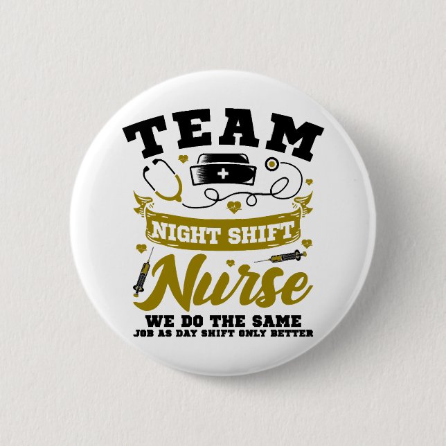 Team Night Shift Nurse Knapp (Framsida)