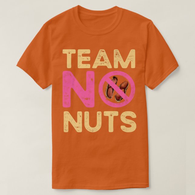 Team No Nöt Funny Gender Reveal Girl Matching Fam T Shirt (Design framsida)