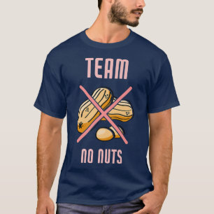 Team No Nöt Funny Gender Reveal Girl Matching Fam T Shirt