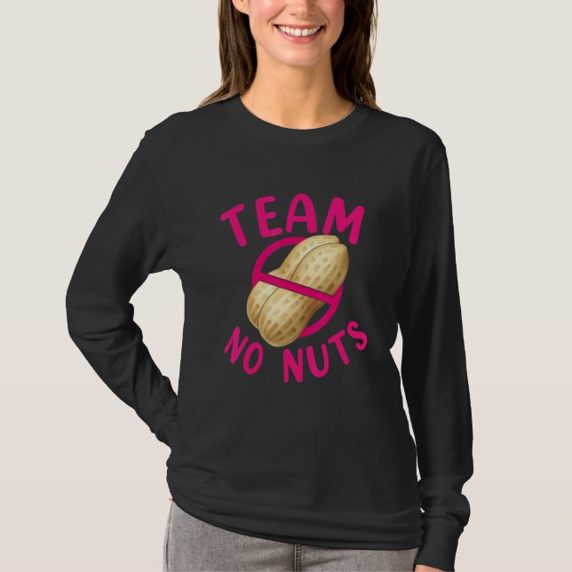 Team No Nuts Gender Reveal Matching Family Boys Gi T Shirt (Framsida)