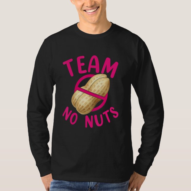 Team No Nuts Gender Reveal Matching Family Boys Gi T Shirt (Framsida)