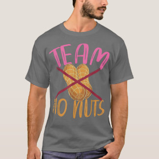 Team No Nuts Team Girl Baby Shower Party Funny Gen T Shirt
