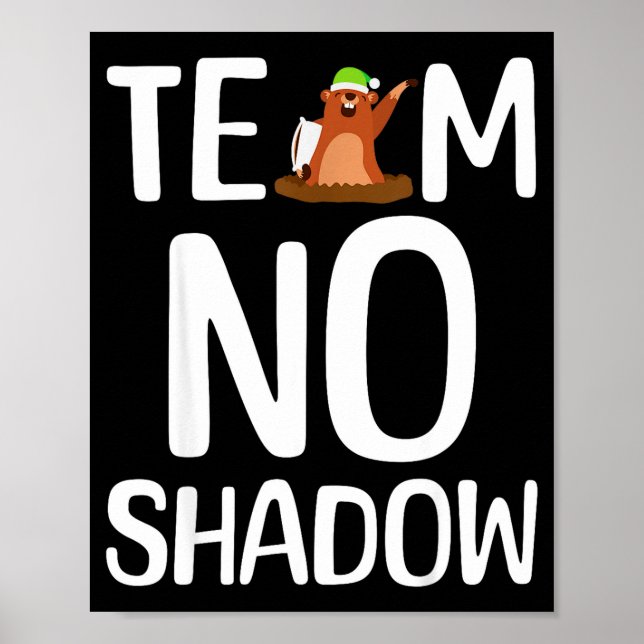 Team No Shadow Groundhog Day kommer i februari  Poster (Framsidan)