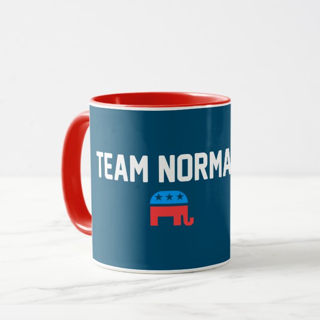 TEAM NORMAL  MUGG (Framsida vänster)