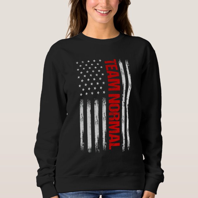 Team Normal US Politiskt humor Teamnormal App T Shirt (Framsida)