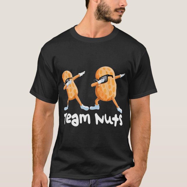 Team Nöt Funny Gender Reveal Family T Shirt (Framsida)
