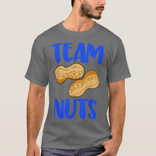 Team Nöt Funny Gender Reveal Peanut Kärlek 750 T Shirt