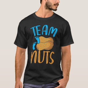 Team Nöt Team Boy Baby Shower Party Gender Revea T Shirt