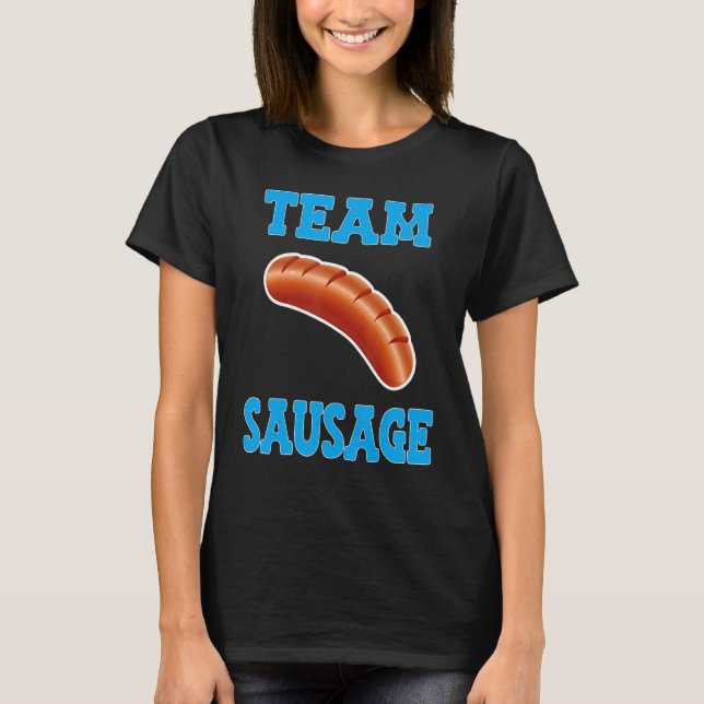 Team Nöt Team Sause Team Boy Team T Shirt (Framsida)