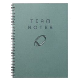 Team Notes - Football Anteckningsbok