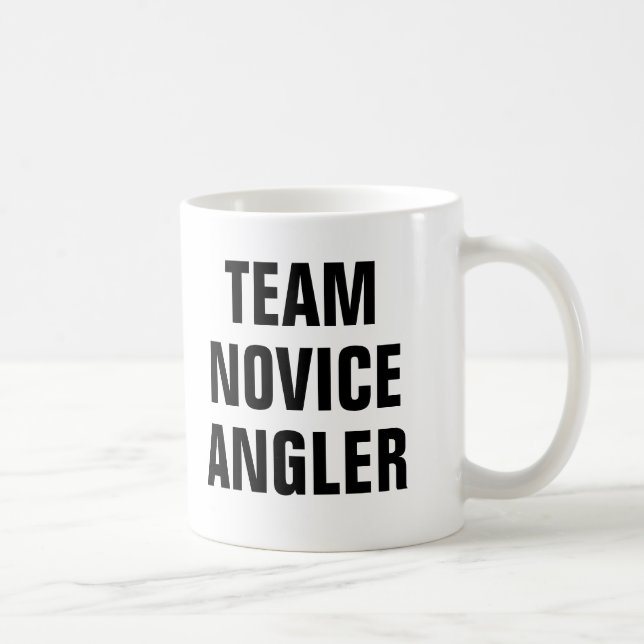 Team Novice Angler Kaffemugg (Höger)