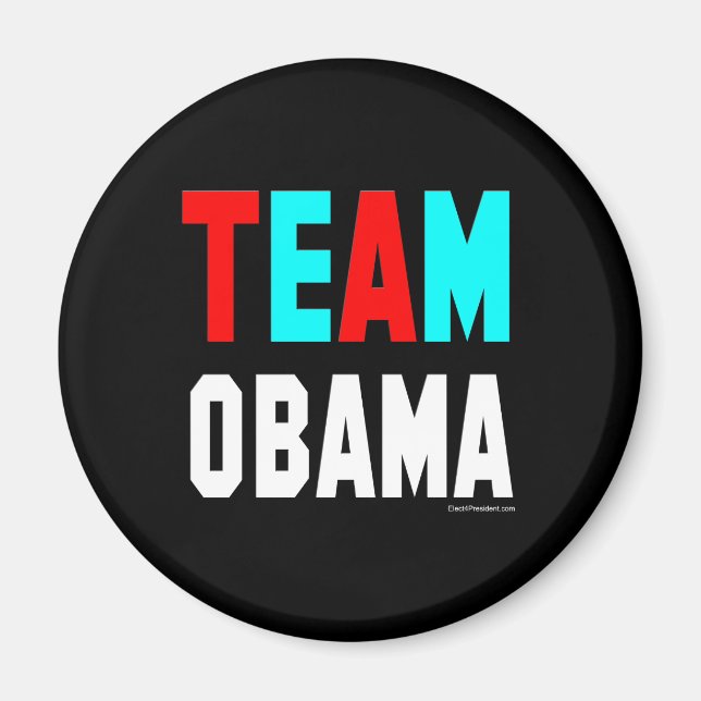 Team Obama Magnet (Framsidan)