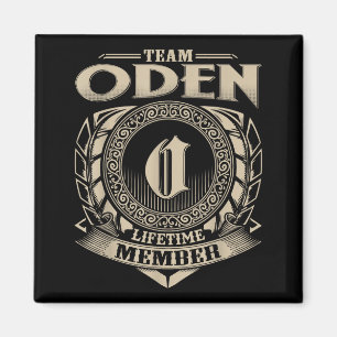 Team Oden Livstidsmedlem Roliga Oden Familjenamn V Magnet