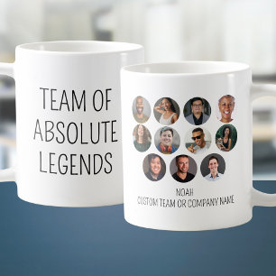 Team of Absolute Legends 11 Photo Office Kaffemugg
