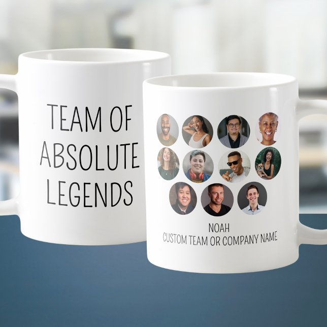 Team of Absolute Legends 11 Photo Office Kaffemugg (Team Of Absolute Legends 11 Photo Office Coffee Mug
)