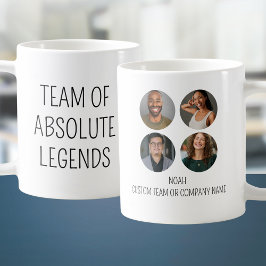 Team of Absolute Legends 4 Photo Coworking Office Kaffemugg