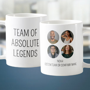 Team of Absolute Legends 4 Photo Coworking Office Kaffemugg