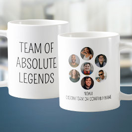 Team of Absolute Legends 7 Photo Coworking Office Kaffemugg