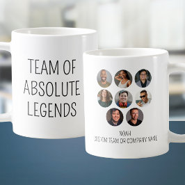 Team of Absolute Legends 8 Photo Coworking Office Kaffemugg