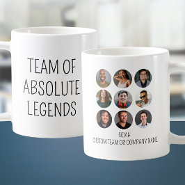 Team of Absolute Legends 9 Photo Coworking Office Kaffemugg