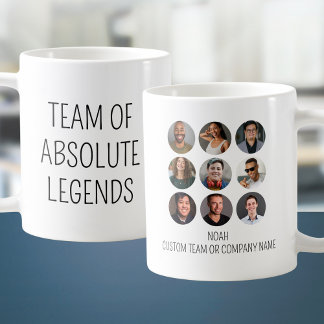 Team of Absolute Legends 9 Photo Coworking Office Kaffemugg