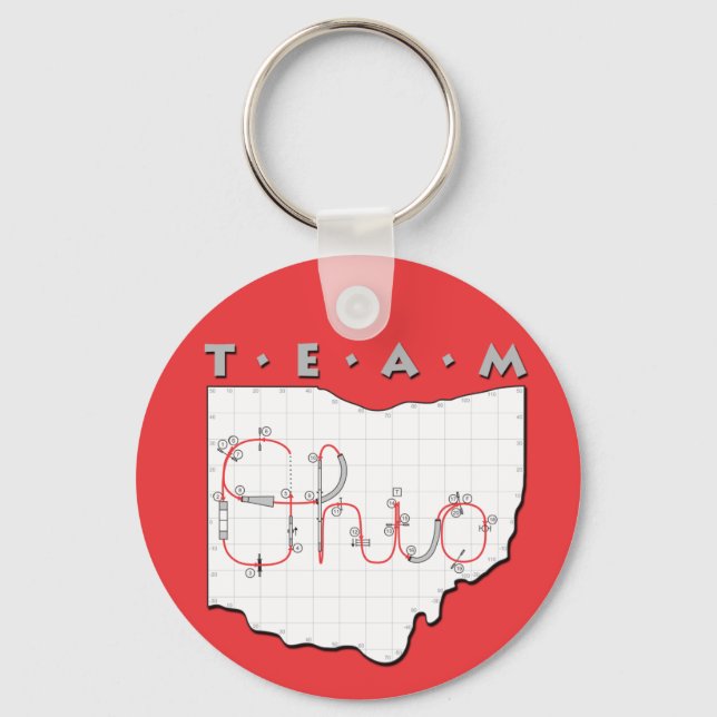 Team Ohio Agilia Nyckelring (Framsida)