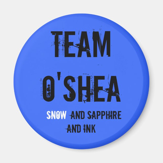 TEAM O'SHEA MAGNET (Framsidan)