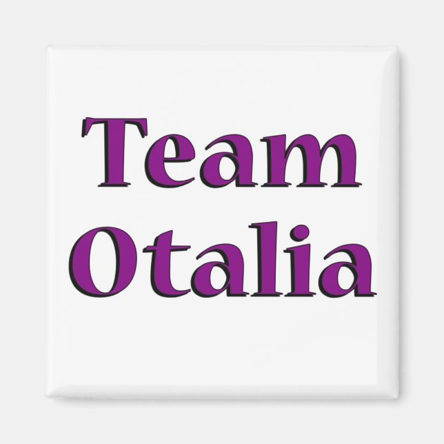 Team Otalia Magnet (Framsidan)