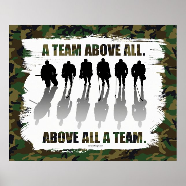 Team över alla (Hockey) Poster (Framsidan)