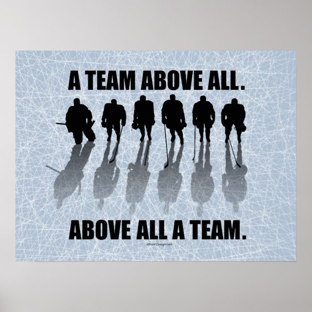 Team över alla (Hockey) Poster (Framsidan)