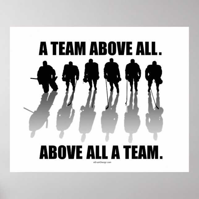 Team över alla (Hockey) Poster (Framsidan)